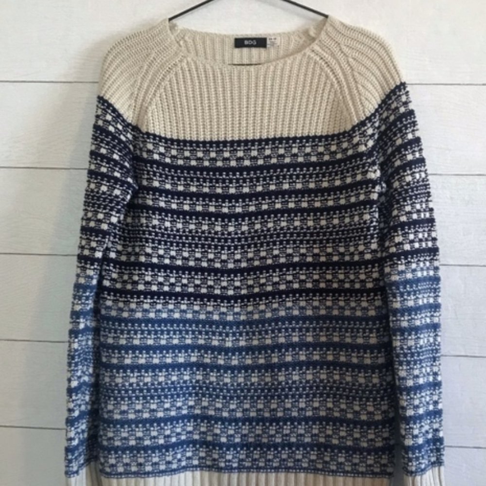Urban Outfitters BDG Chunky Blue Sweater